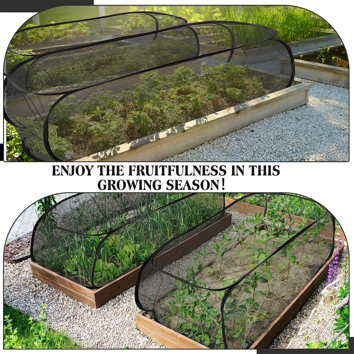 Pop Up Mesh Plant Cover Protective Net for Seedlings Vegetables Practical Supplies for Garden Greenhouse and Indoor Plant Care
Pop Up Mesh Plant Cover Protective Net for Seedlings Vegetables Practical Supplies for Garden Greenhouse and Indoor Plant Care