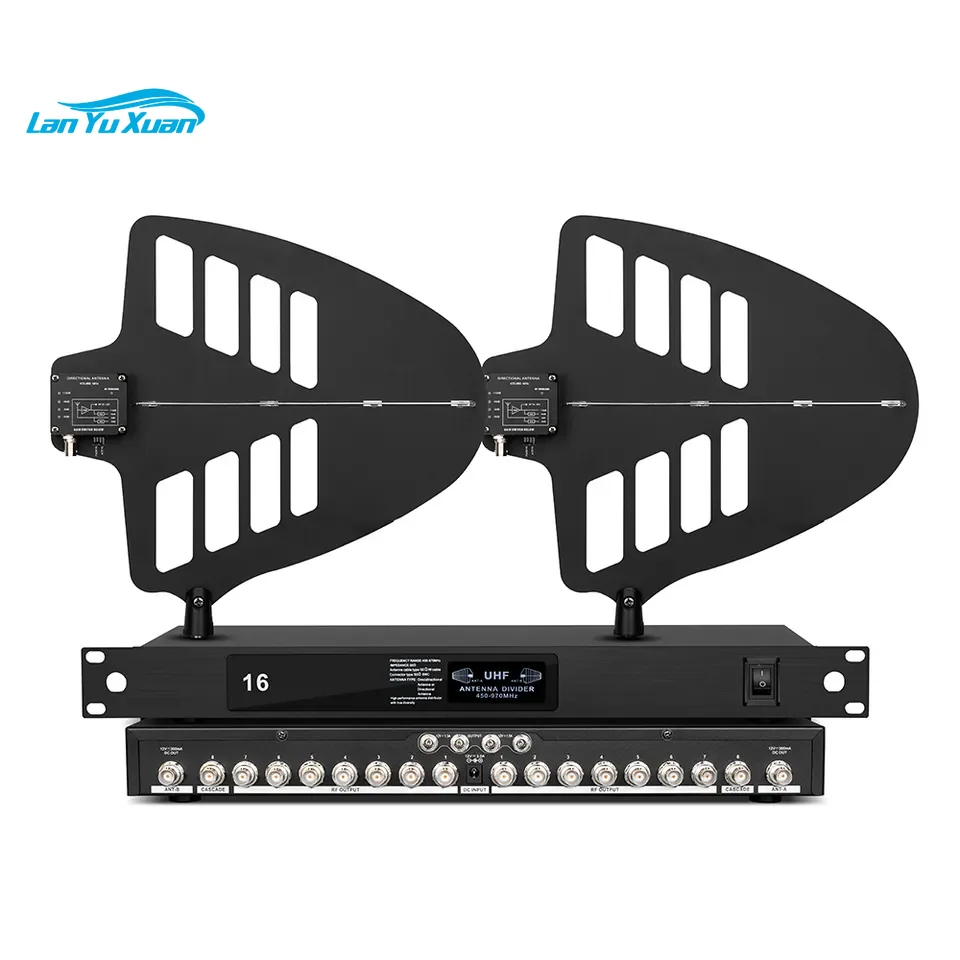 Depusheng D3 Professional 16 Channel Signal Distribution Antenna Amplifier Wireless Microphone System Antenna Amplifier
Depusheng D3 Professional 16 Channel Signal Distribution Antenna Amplifier Wireless Microphone System Antenna Amplifier