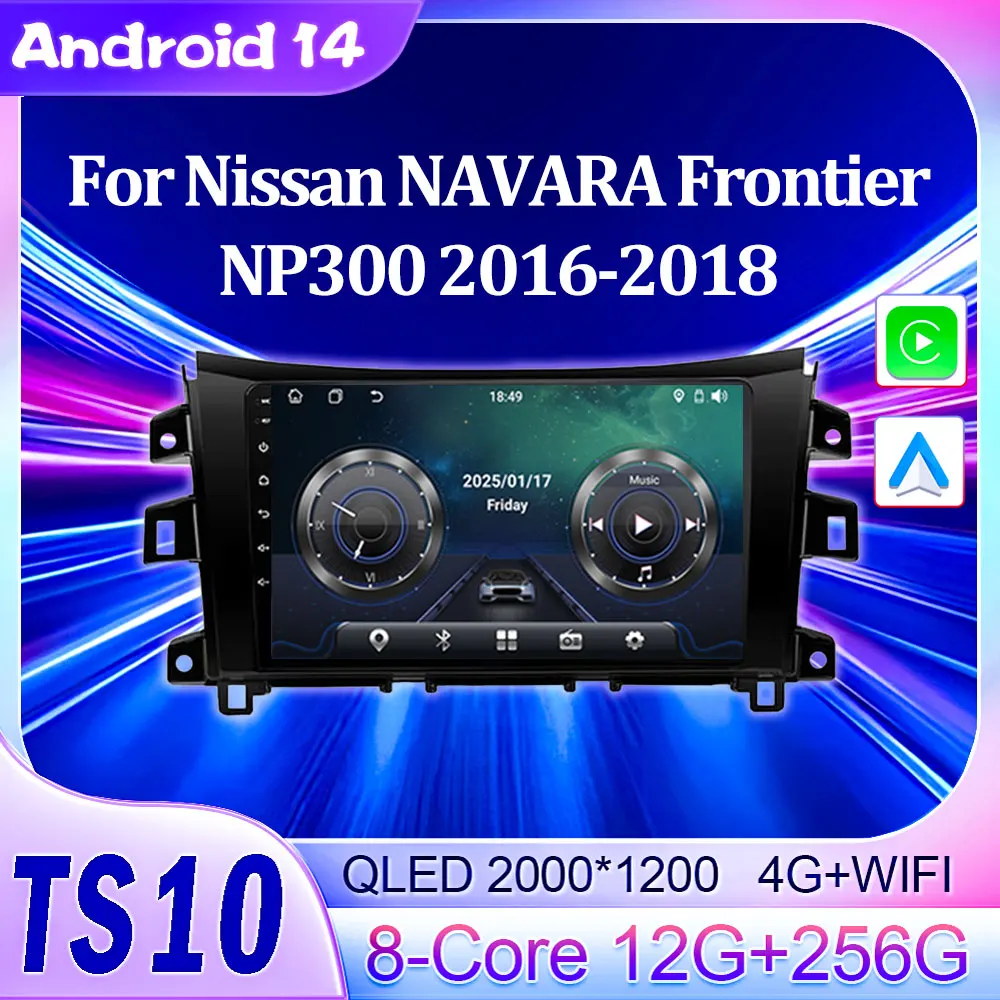 Car Android 14 For Nissan NAVARA Frontier NP300 2011-2018 Car Radio Video Multimedia Player GPS Carplay AutoMotive 2 Din Wifi BT
Car Android 14 For Nissan NAVARA Frontier NP300 2011-2018 Car Radio Video Multimedia Player GPS Carplay AutoMotive 2 Din Wifi BT