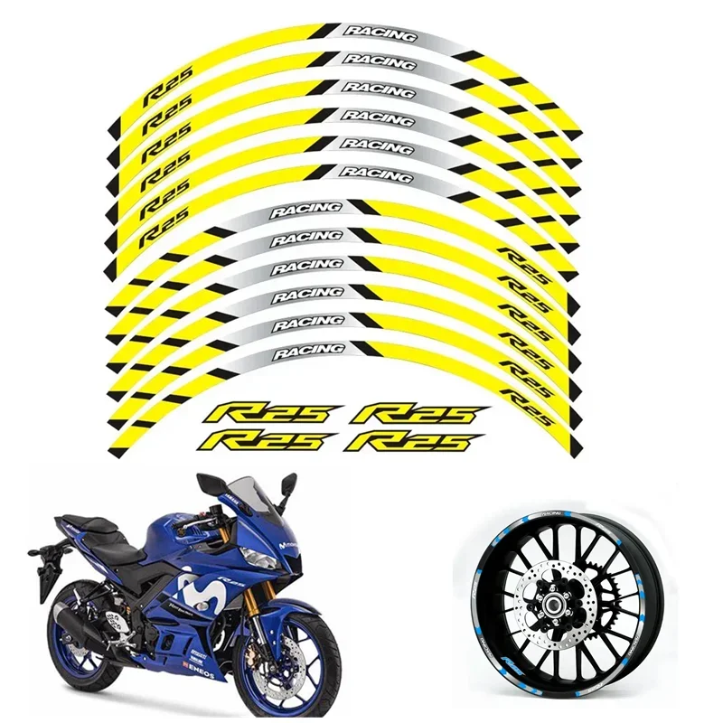 Запчасти для мотоциклов Yamaha YZFR25 R25, контурное колесо, украшение, наклейка-D MOTO
Запчасти для мотоциклов Yamaha YZFR25 R25, контурное колесо, украшение, наклейка-D MOTO