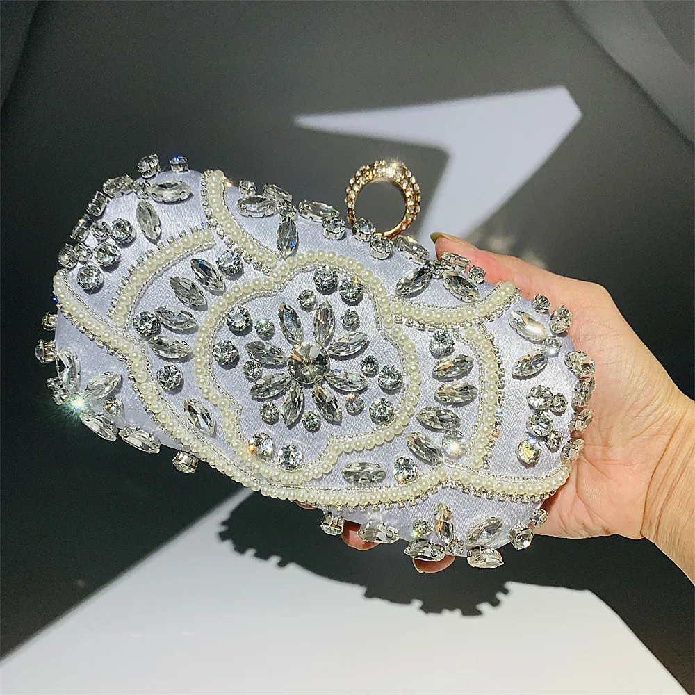 Crossbody Shoulder Bags For Women Luxury Diamond Glitter Evening Clutches Wedding Party Banquet Female Handbag Purse
Crossbody Shoulder Bags For Women Luxury Diamond Glitter Evening Clutches Wedding Party Banquet Female Handbag Purse