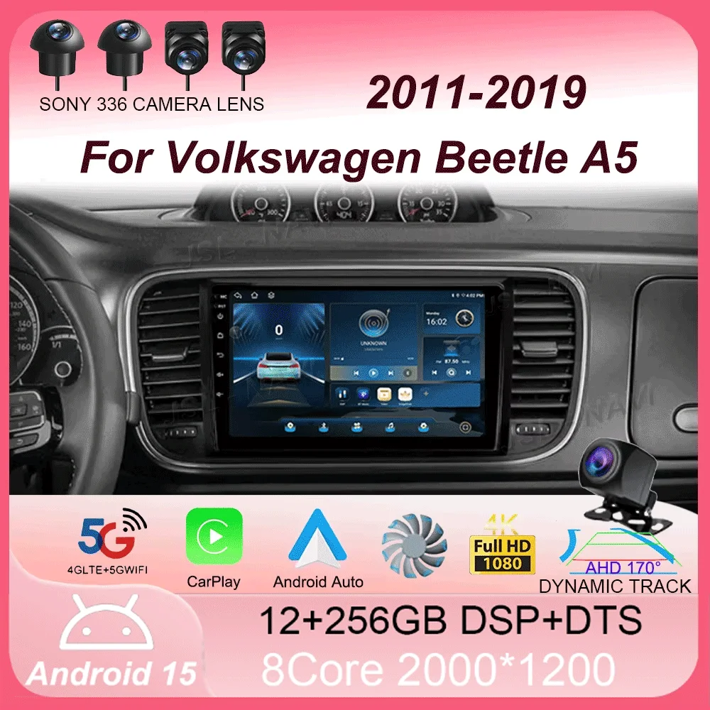 Android 15 For Volkswagen Beetle A5 2011 - 2019 Car Radio Multimedia Video Player Navigation GPS No 2din 2 din dvd
Android 15 For Volkswagen Beetle A5 2011 - 2019 Car Radio Multimedia Video Player Navigation GPS No 2din 2 din dvd