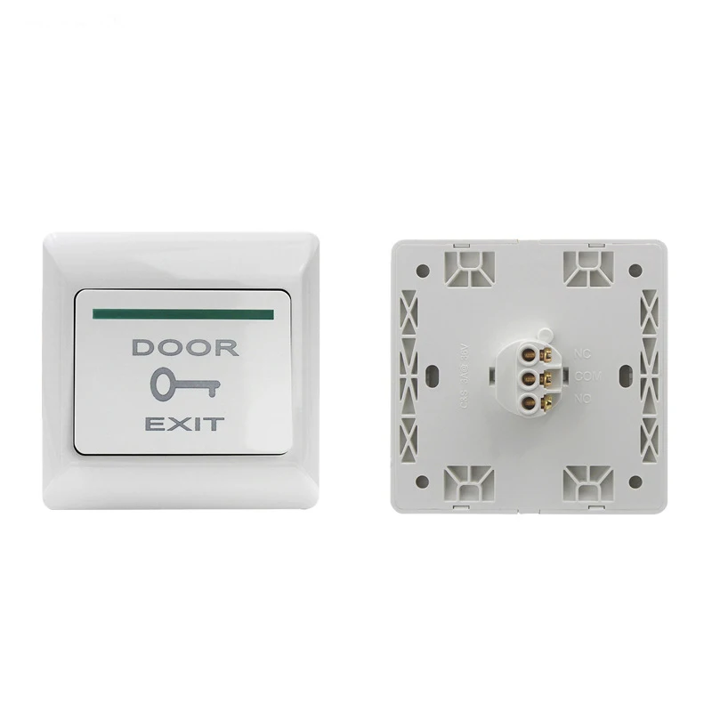 Door Exit Button Emergency push Release Cnocealed Switch NO/NC/COM Output for access control systemc Electronic Door Lock
Door Exit Button Emergency push Release Cnocealed Switch NO/NC/COM Output for access control systemc Electronic Door Lock