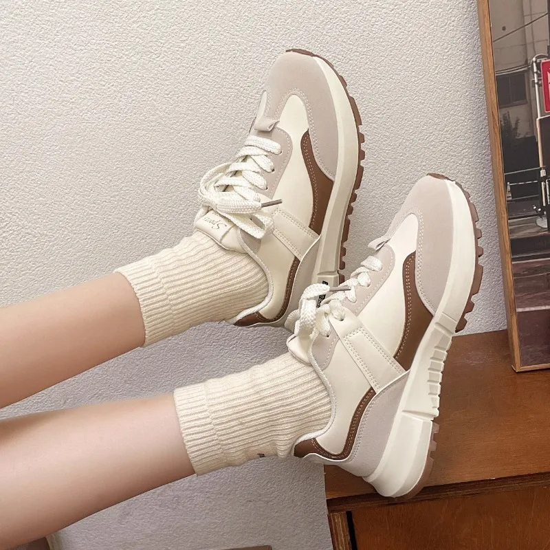 Wide Toe and Thick Soled Women Shoes Breathable Mesh Shoes Ladies Casual Vulcanized Sneakers for Women Non-slip Casual Shoes
Wide Toe and Thick Soled Women Shoes Breathable Mesh Shoes Ladies Casual Vulcanized Sneakers for Women Non-slip Casual Shoes