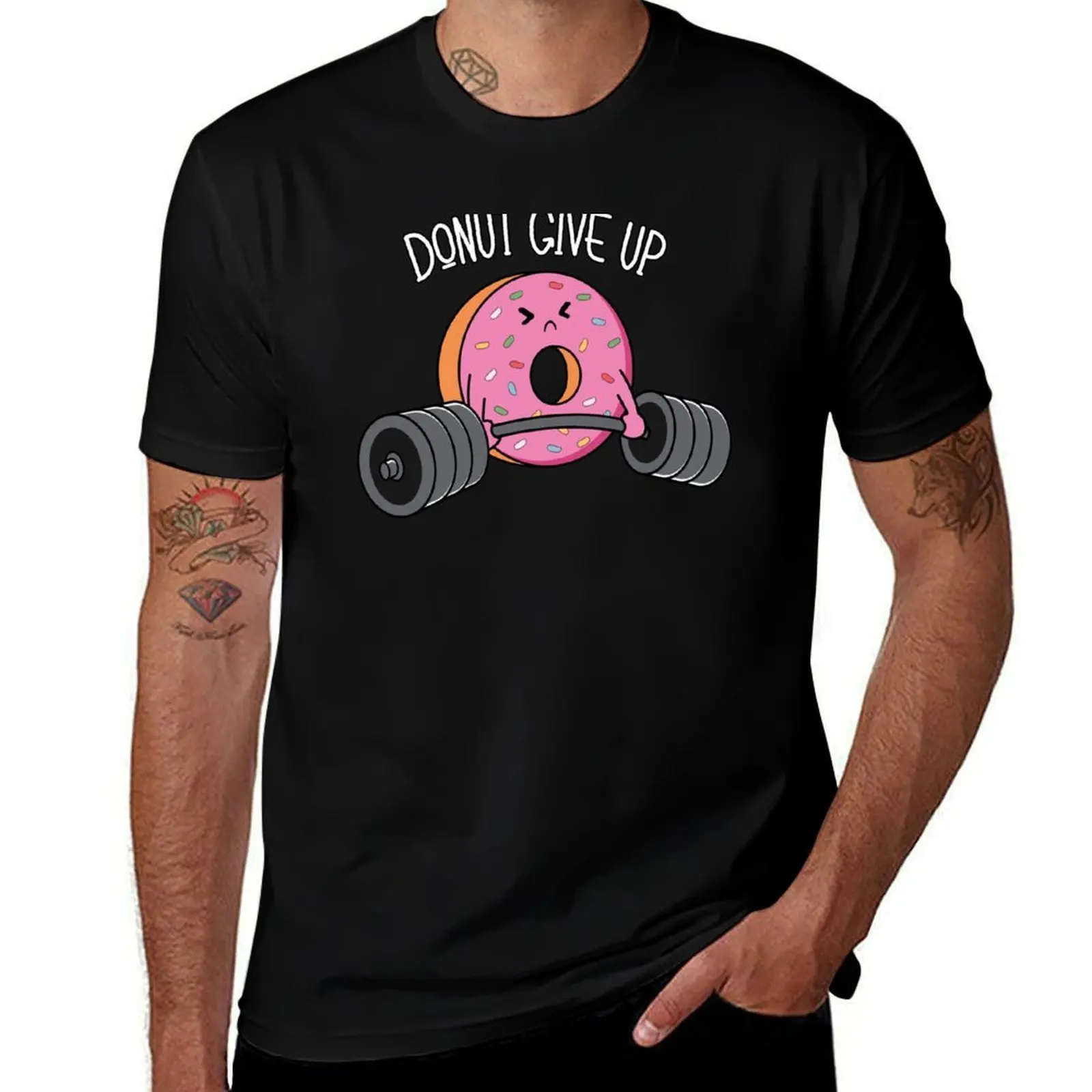 Donut Give Up - Funny Doughnut Workout Pun T-Shirt summer 2025 funny shirt cotton boys whites mens clothing
Donut Give Up - Funny Doughnut Workout Pun T-Shirt summer 2025 funny shirt cotton boys whites mens clothing