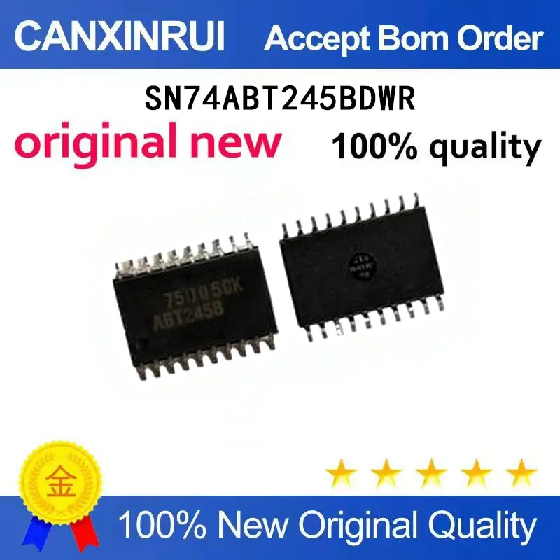 (5-100 Pieces) New SN74ABT245BDWR silk screen ABT245B SOP20 spot chip IC
(5-100 Pieces) New SN74ABT245BDWR silk screen ABT245B SOP20 spot chip IC