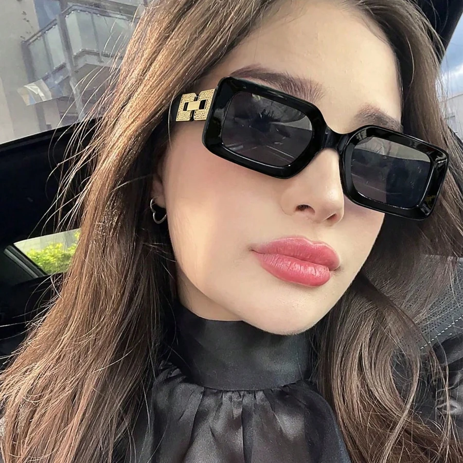 Oversize Rectangle Sunglasses Women Men Shades Retro Black Sun Glasses Luxury Brand Square Shades UV400
Oversize Rectangle Sunglasses Women Men Shades Retro Black Sun Glasses Luxury Brand Square Shades UV400