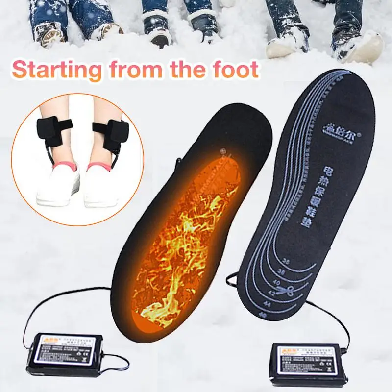 USB Heated Insoles Rechargeable Electric Heating Shoe Insoles Winter Warm Shoe Insole Cuttable Full Foot Heating Insoles
USB Heated Insoles Rechargeable Electric Heating Shoe Insoles Winter Warm Shoe Insole Cuttable Full Foot Heating Insoles