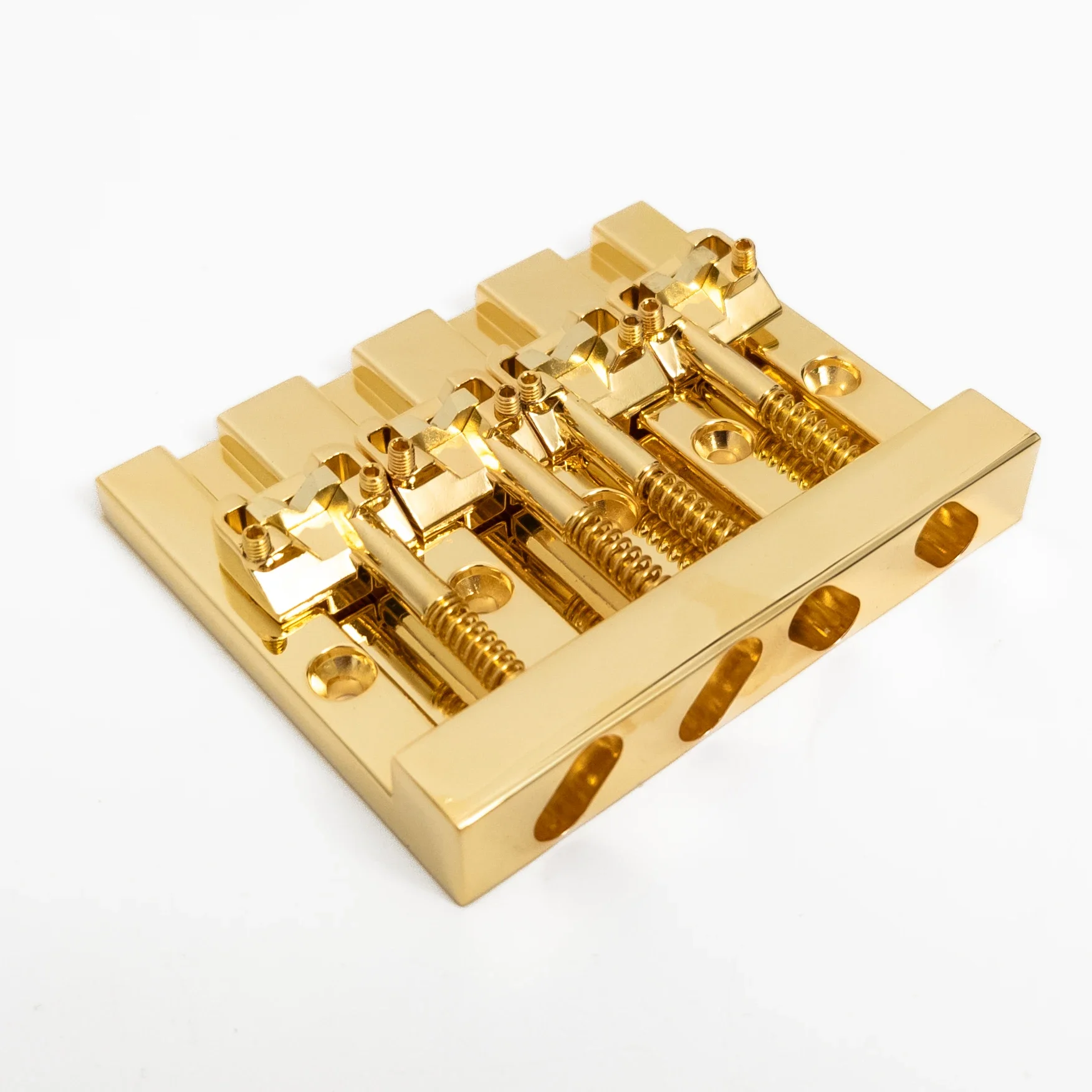 High Mass 4 String Bass Bridge Vintage Style 5 Bolt for Electric Bass Guitar Chrome Gold Replacement Parts
High Mass 4 String Bass Bridge Vintage Style 5 Bolt for Electric Bass Guitar Chrome Gold Replacement Parts
