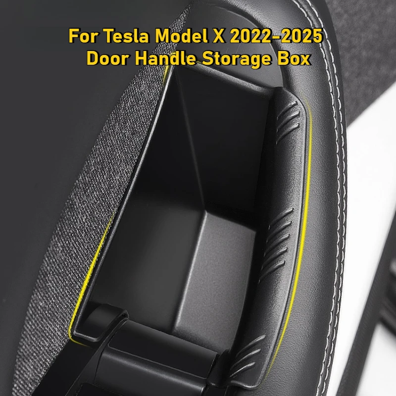 Для Tesla Model X 2022-2025 ящик для хранения дверных ручек ящик для хранения передних дверей автомобиля боковой лоток из АБС-пластика скрытый органайзер аксессуары 2 шт.
Для Tesla Model X 2022-2025 ящик для хранения дверных ручек ящик для хранения передних дверей автомобиля боковой лоток из АБС-пластика скрытый органайзер аксессуары 2 шт.