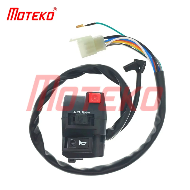 BX1407251 MOTORCYCLE LEFT HANDLE SWITCH TURN SIGINAL INDICATOR SWTICH FAR NEAR LIGHT SWITCH HORN BOTTON FOR HONDA TITAN150
BX1407251 MOTORCYCLE LEFT HANDLE SWITCH TURN SIGINAL INDICATOR SWTICH FAR NEAR LIGHT SWITCH HORN BOTTON FOR HONDA TITAN150