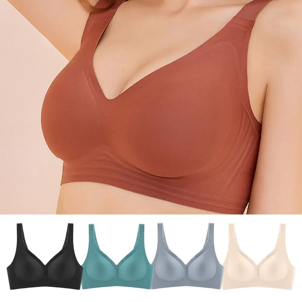Super Soft Women Underwear Chic Wide Shoulder Strap Bra Soft Womens Brassieres Invisible Buckle Sports Bras Women Intimates
Super Soft Women Underwear Chic Wide Shoulder Strap Bra Soft Womens Brassieres Invisible Buckle Sports Bras Women Intimates