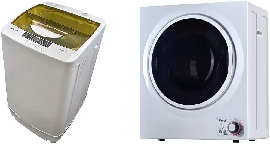 Panda Portable Washing Machine, 1.34 Cu.ft, 10 Wash Programs & 110V 850W Electric Compact Portable Clothes Laundry Dryer
Panda Portable Washing Machine, 1.34 Cu.ft, 10 Wash Programs & 110V 850W Electric Compact Portable Clothes Laundry Dryer