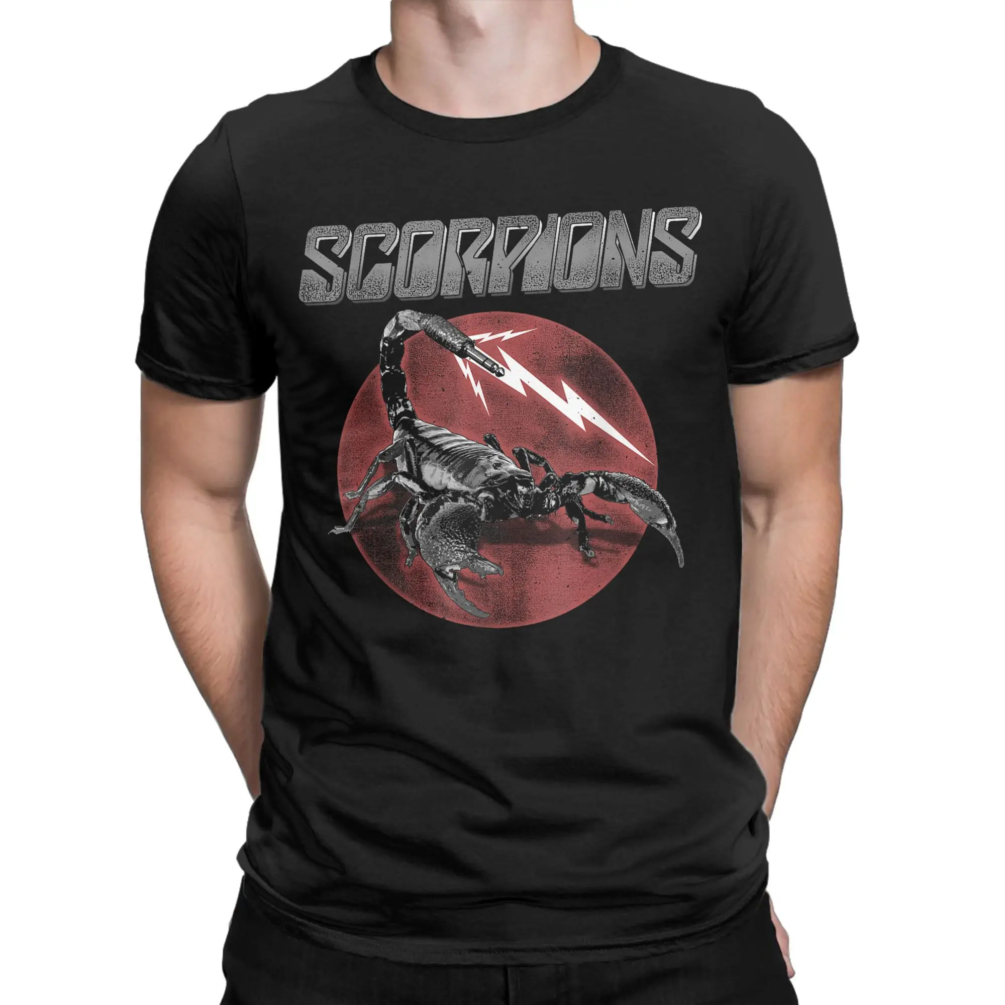 Мужская футболка Scorpions 7 Jack Plug, креативные футболки для рок-группы Scorpions, футболка с короткими рукавами и круглым вырезом, топы из 100% хлопка с принтом
Мужская футболка Scorpions 7 Jack Plug, креативные футболки для рок-группы Scorpions, футболка с короткими рукавами и круглым вырезом, топы из 100% хлопка с принтом