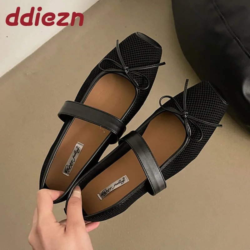 2025 New Female Elastic Band Ladies Shallow Shoes Comfortable Ballet Flats Fashion Butterfly-Knot Women Mary Janes Flats Shoes
2025 New Female Elastic Band Ladies Shallow Shoes Comfortable Ballet Flats Fashion Butterfly-Knot Women Mary Janes Flats Shoes