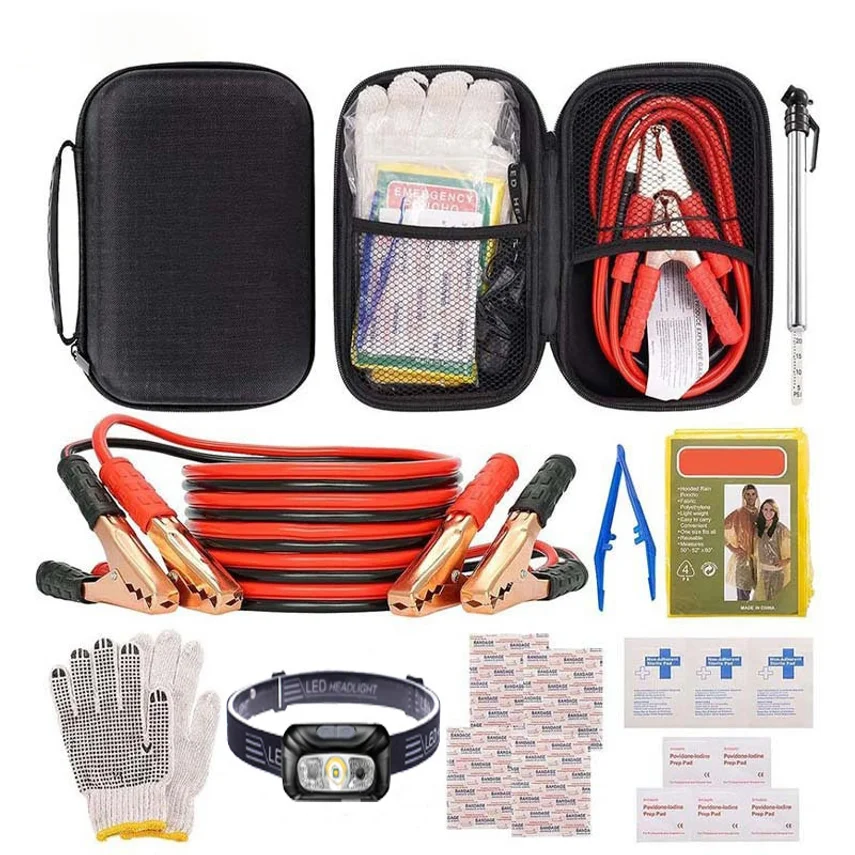 Cross-border Car Accessory Tool Kit, Vehicle Emergency Kit, Multifunctional First Aid Kit
Cross-border Car Accessory Tool Kit, Vehicle Emergency Kit, Multifunctional First Aid Kit