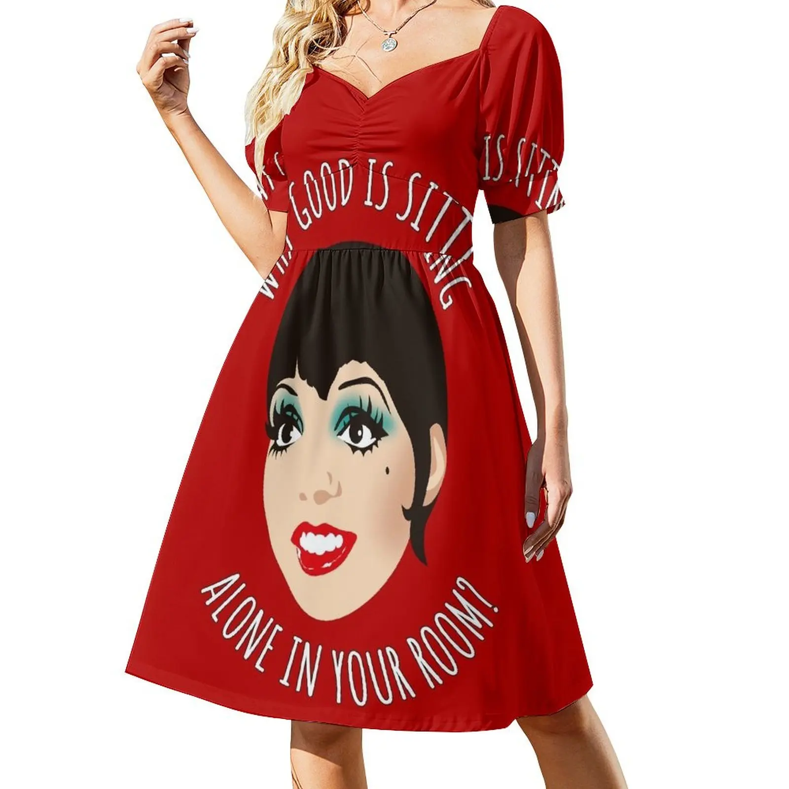 Frulein Sally Bowless Short-Sleeved Dress summer dress for women 2025 luxury dresses Long dresses
Frulein Sally Bowless Short-Sleeved Dress summer dress for women 2025 luxury dresses Long dresses