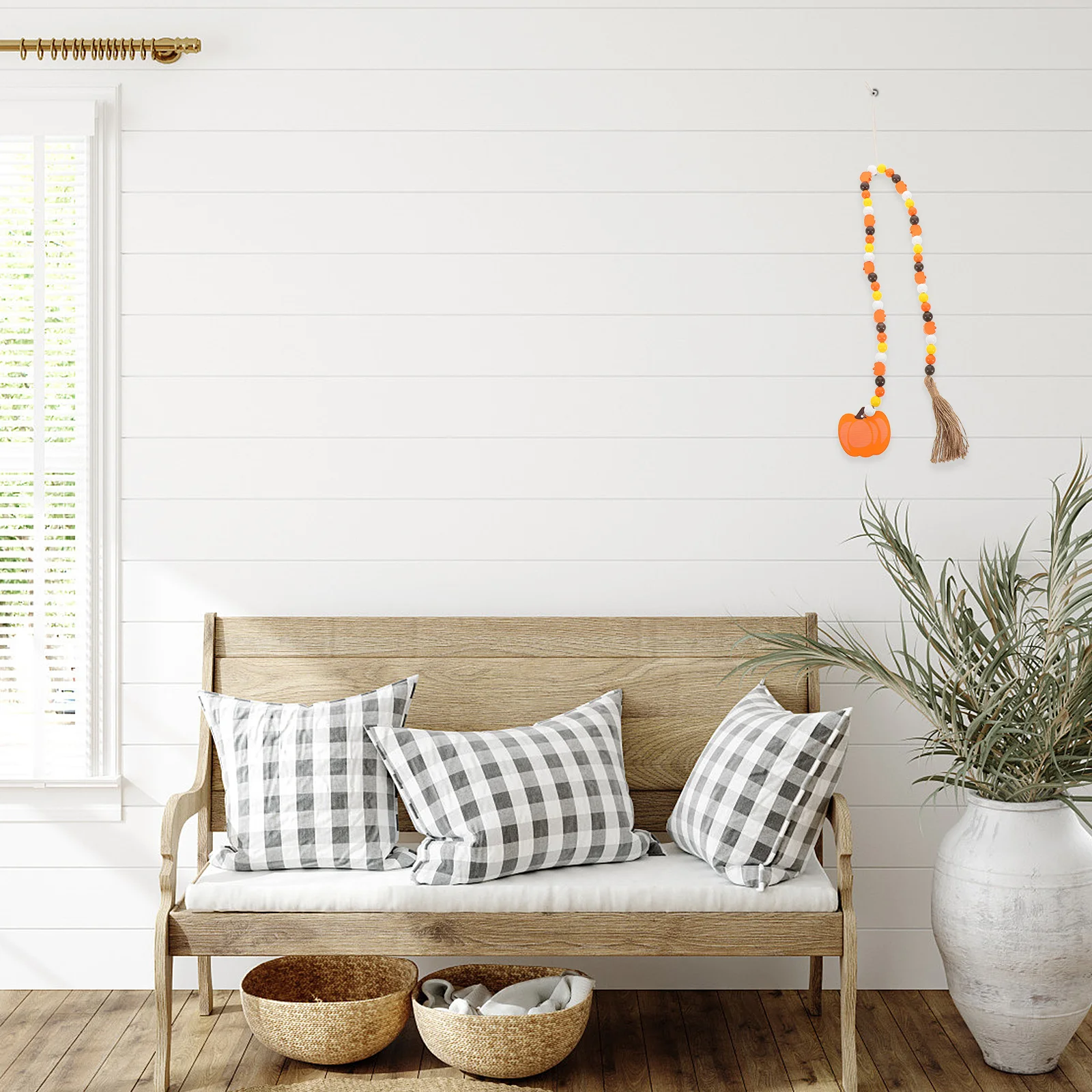 Pumpkin Pendant Wooden Beads Decor Fall Autumn Harvest Theme H crafted Versatile Home Mantle Table Halloween
Pumpkin Pendant Wooden Beads Decor Fall Autumn Harvest Theme H crafted Versatile Home Mantle Table Halloween