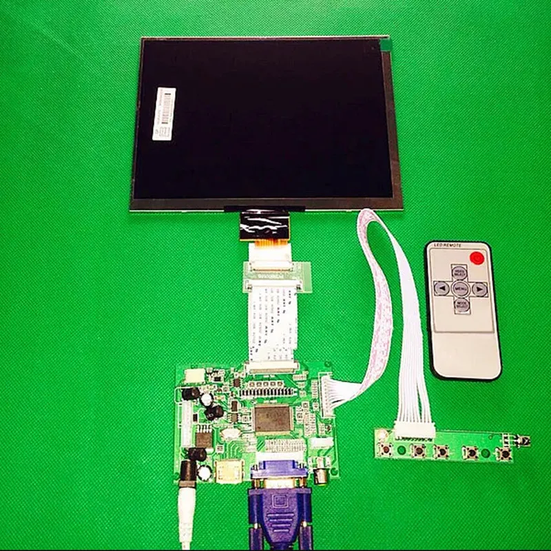 Original Innolux 8 Inch IPS 1024*768 HJ080IA-01E Tablet HD LCD Display Screen Panel HE080IA-01D With VGA HDMI Driver Board Kit
Original Innolux 8 Inch IPS 1024*768 HJ080IA-01E Tablet HD LCD Display Screen Panel HE080IA-01D With VGA HDMI Driver Board Kit