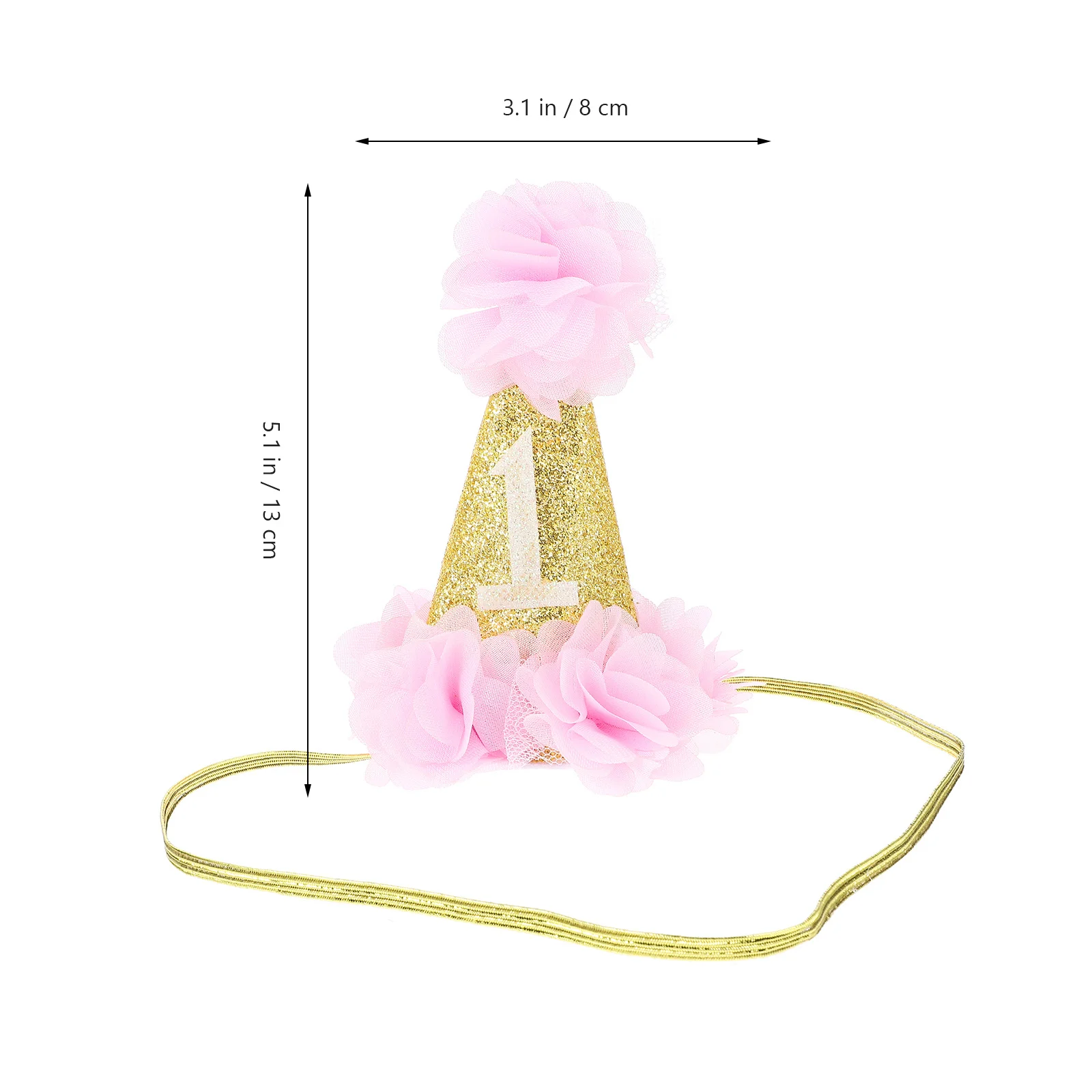 Baby Girl Pink Birthday Headband Elegant Flower Crown Hairband Lightweight Kids Party Headdress Girls Birthday Hat
Baby Girl Pink Birthday Headband Elegant Flower Crown Hairband Lightweight Kids Party Headdress Girls Birthday Hat