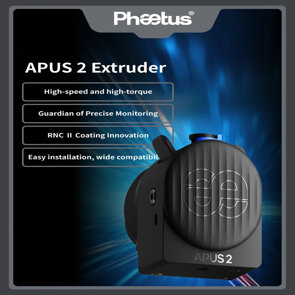 Обновление Phaetus, высокоскоростной экструдер APUS 2, экструдер с высоким крутящим моментом, экструзионное усилие RNC II, покрытие для 3D-принтера Voron, Voron 2,4
Обновление Phaetus, высокоскоростной экструдер APUS 2, экструдер с высоким крутящим моментом, экструзионное усилие RNC II, покрытие для 3D-принтера Voron, Voron 2,4