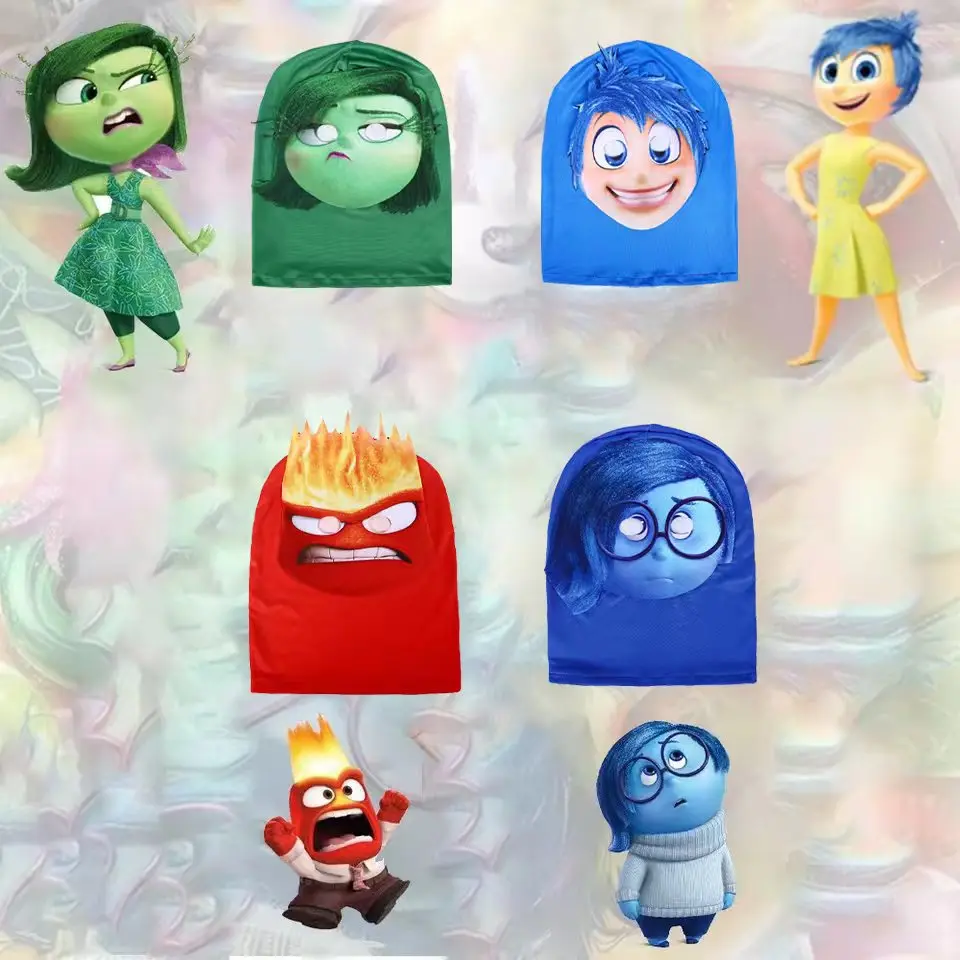 Аниме MovieInside Out, радость, восторг, гнев, печаль, косплей костюм, головной убор, Хэллоуин, маска для вечеринки
Аниме MovieInside Out, радость, восторг, гнев, печаль, косплей костюм, головной убор, Хэллоуин, маска для вечеринки