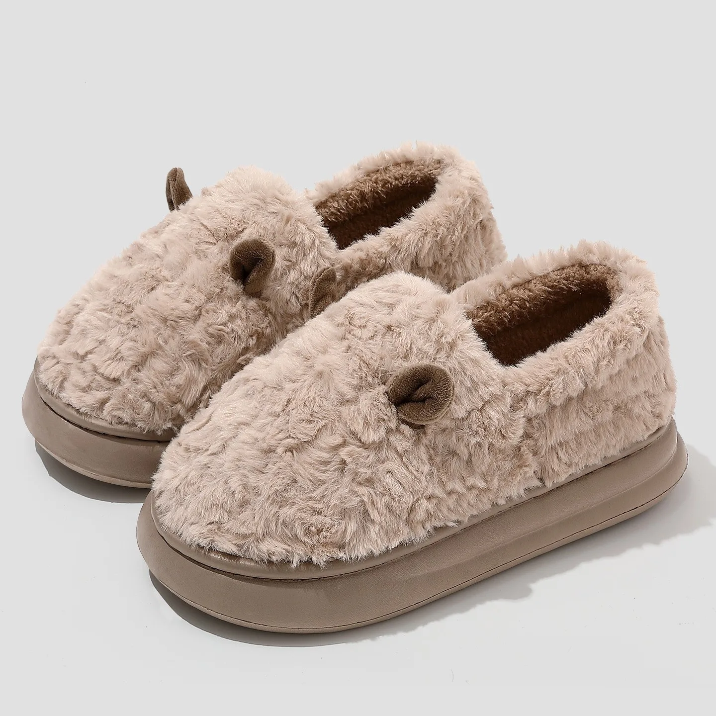 Men Winter Warm Slippers Women's Soft Plush House Slipper Couples Cute Fluffy Cotton Shoes Thick Sole Non-Slip Indoor Slippers
Men Winter Warm Slippers Women's Soft Plush House Slipper Couples Cute Fluffy Cotton Shoes Thick Sole Non-Slip Indoor Slippers