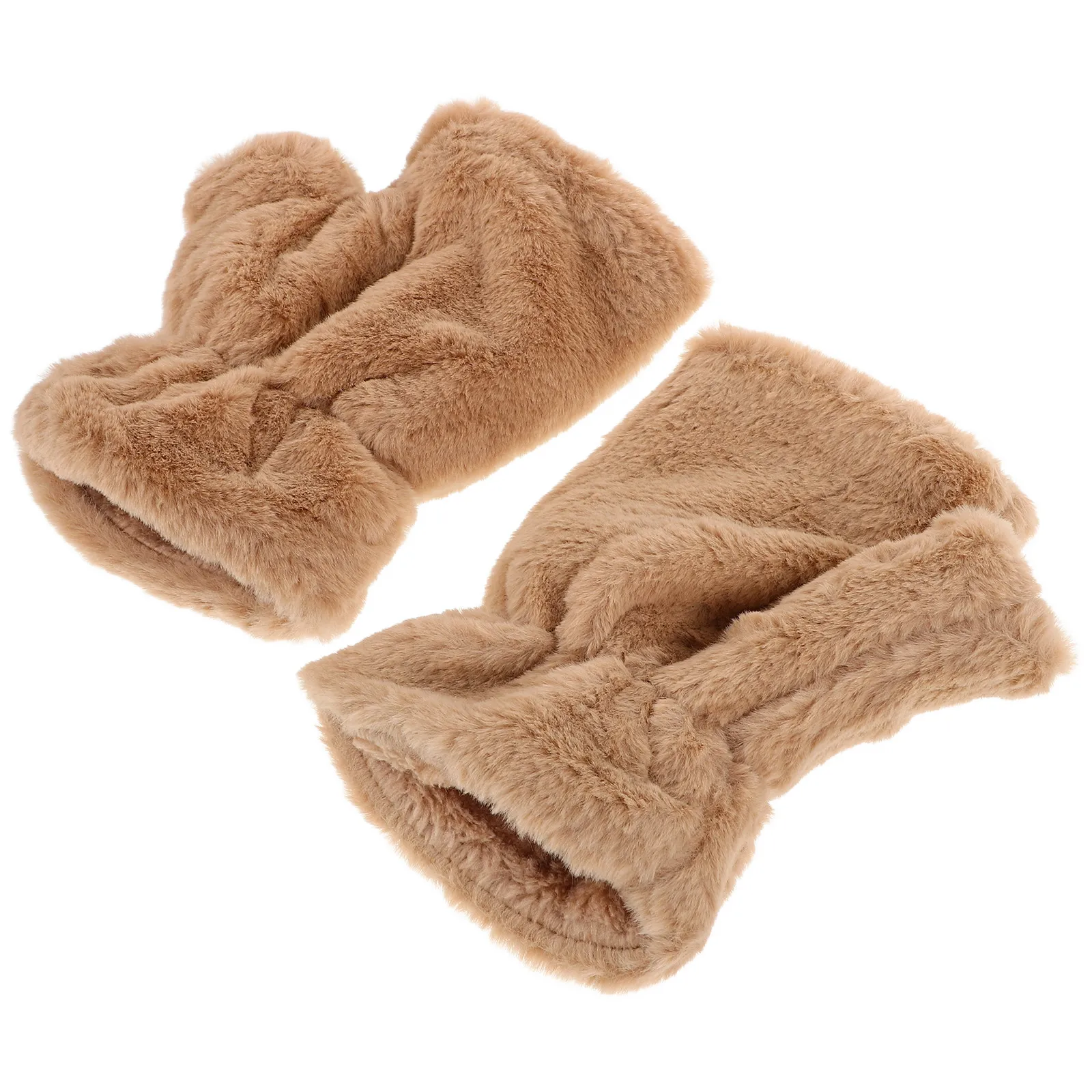 Winter Thermal Gloves for Women Brown Korean Style Warm Driving Cycling Outdoor Cold Weather Windproof Thick Insulated Gloves
Winter Thermal Gloves for Women Brown Korean Style Warm Driving Cycling Outdoor Cold Weather Windproof Thick Insulated Gloves