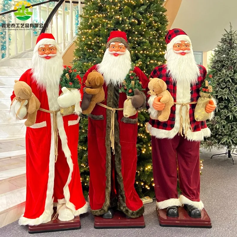 2026 New Electric Santa Claus Dancing Singing Bear Old Man Manufacturer Supplies Welcome Shopping Mall Christmas Supplies
2026 New Electric Santa Claus Dancing Singing Bear Old Man Manufacturer Supplies Welcome Shopping Mall Christmas Supplies