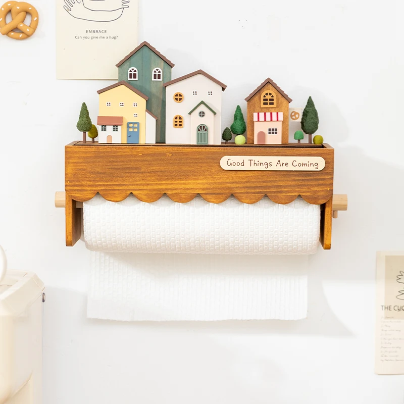 Wood Wall Mounted Paper Towel Holder for Kitchen or Bathroom Wall Tissue Paper Roll Dispenser Organizer Farmhouse Home Decor
Wood Wall Mounted Paper Towel Holder for Kitchen or Bathroom Wall Tissue Paper Roll Dispenser Organizer Farmhouse Home Decor