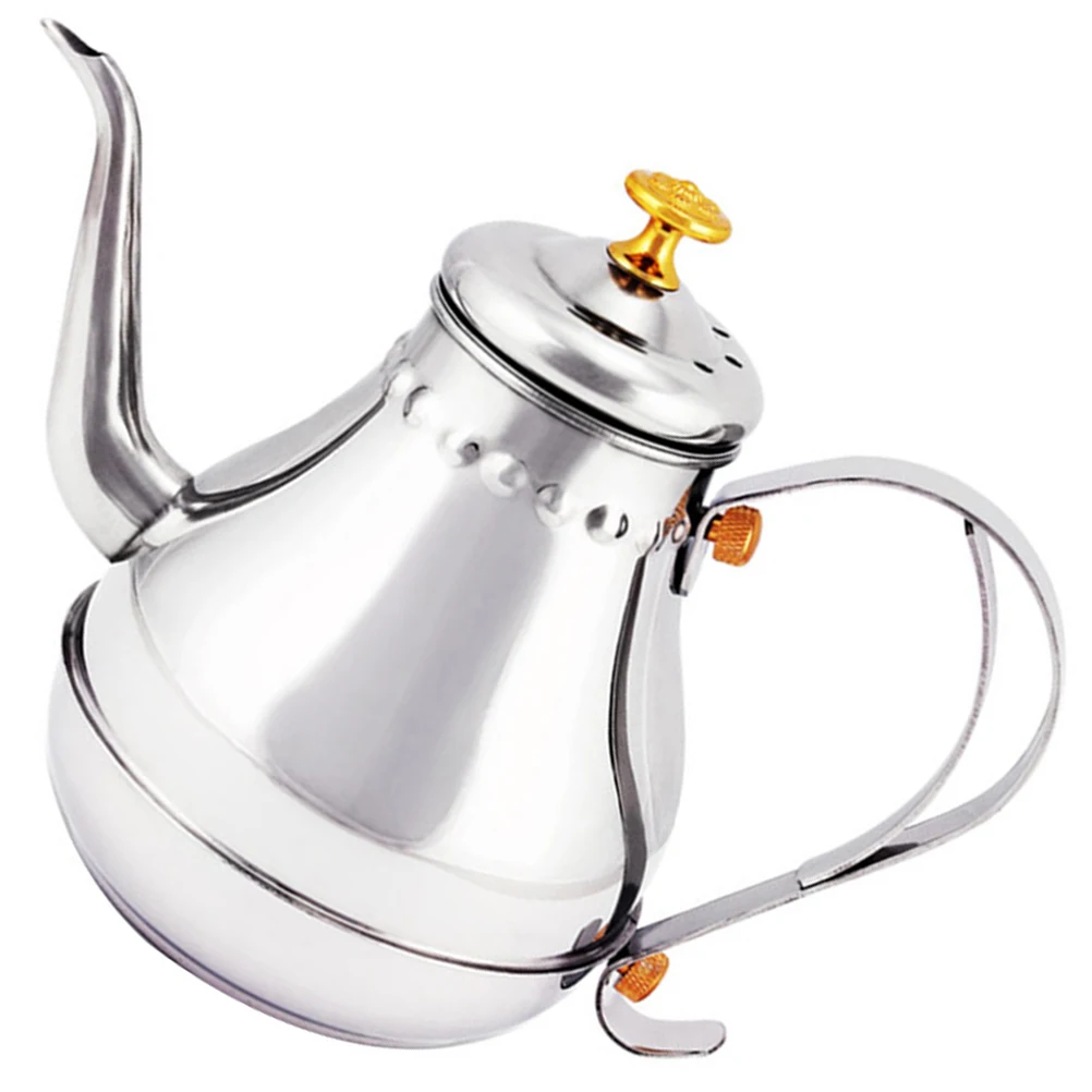 Palace Pot Vintage Kettle Tea Steel Teapot Gooseneck Stovetop Water Fancy Filter Teapots Stainless Decorative Kitchen
Palace Pot Vintage Kettle Tea Steel Teapot Gooseneck Stovetop Water Fancy Filter Teapots Stainless Decorative Kitchen