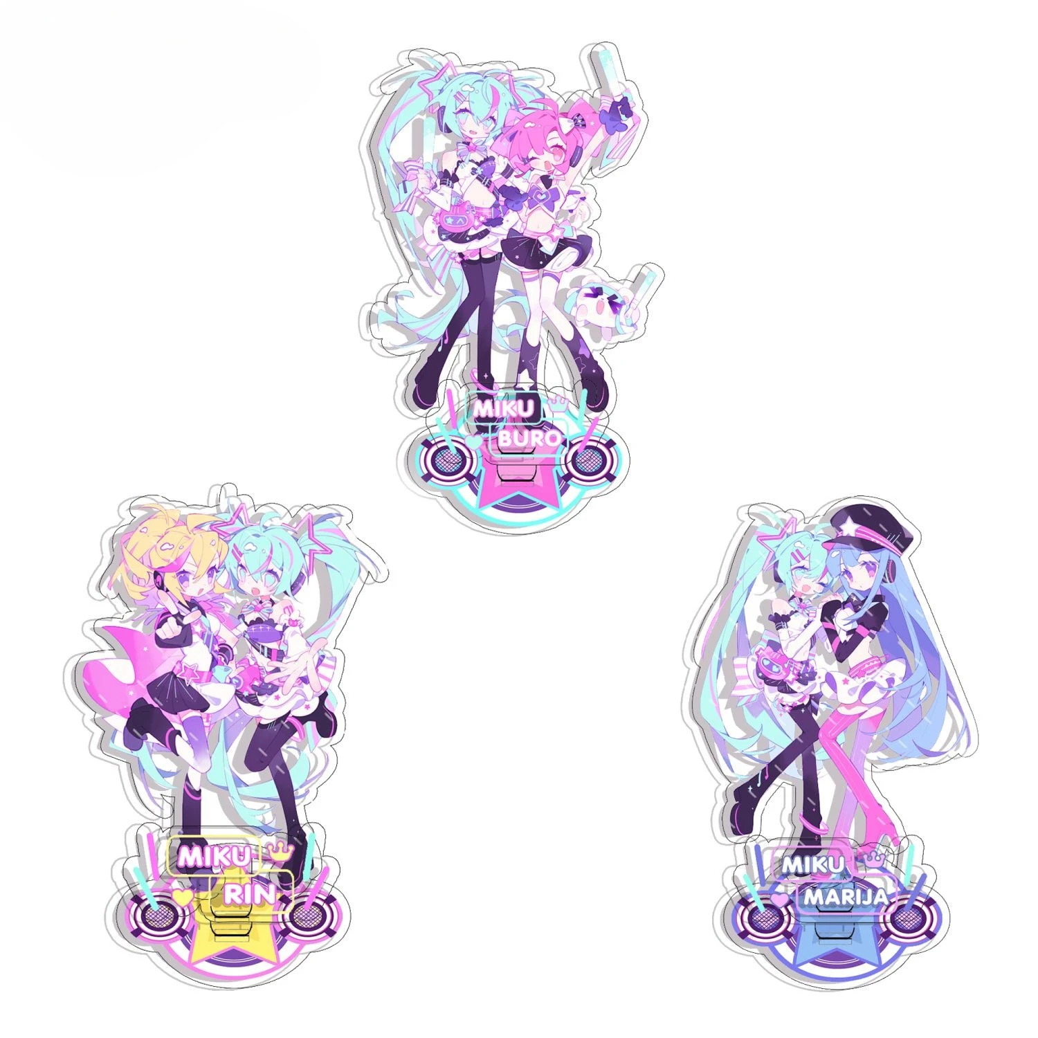 Acrylic Stand Figure Project Diva Anime Peripheral Room Desktop Cute Cartoon Decoration Collectibles
Acrylic Stand Figure Project Diva Anime Peripheral Room Desktop Cute Cartoon Decoration Collectibles