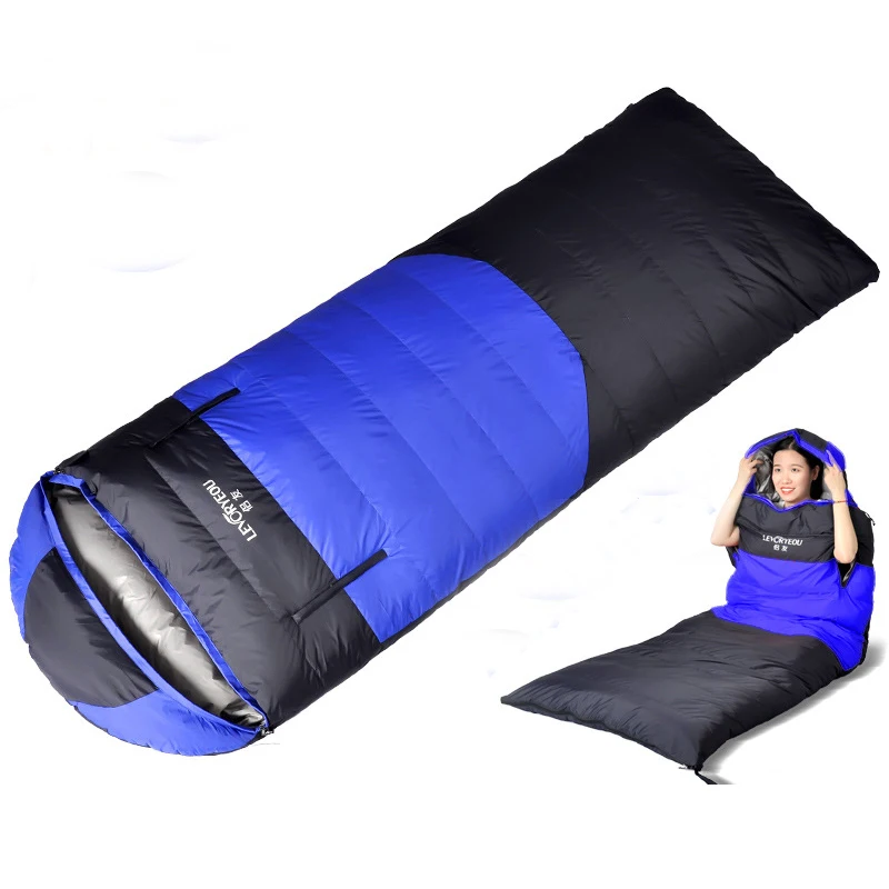 Duck Down Sleeping Bag for Adults -20 Degrees Cold Proof Outdoor Camping Winter Thickened Envelope Can Be Stretch Out Tourist
Duck Down Sleeping Bag for Adults -20 Degrees Cold Proof Outdoor Camping Winter Thickened Envelope Can Be Stretch Out Tourist