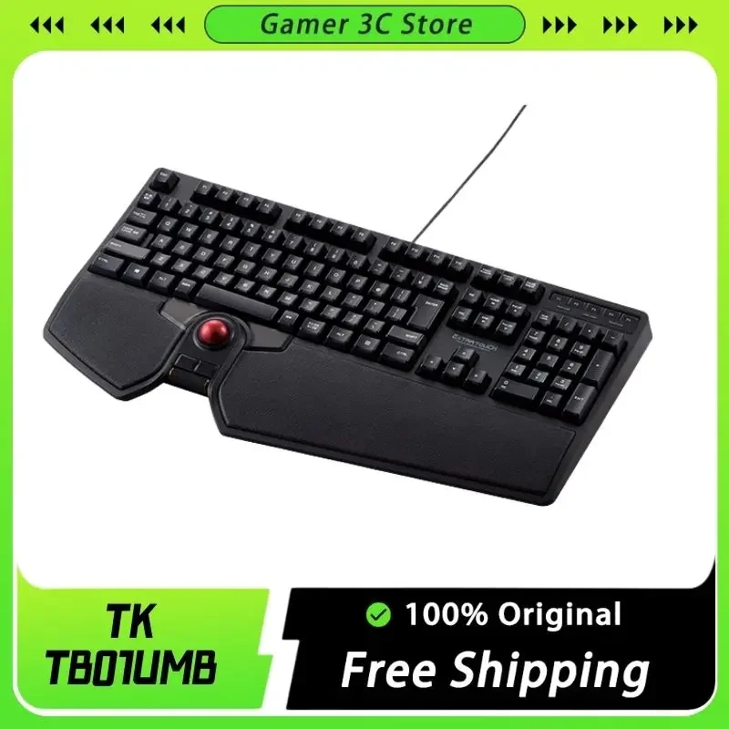 Клавиатура Elecom Tk-Tb01umbk с японской раскладкой, встроенная клавиатура с мышью, 108 клавиш, игровая клавиатура с трековым мячом, офисный ПК
Клавиатура Elecom Tk-Tb01umbk с японской раскладкой, встроенная клавиатура с мышью, 108 клавиш, игровая клавиатура с трековым мячом, офисный ПК