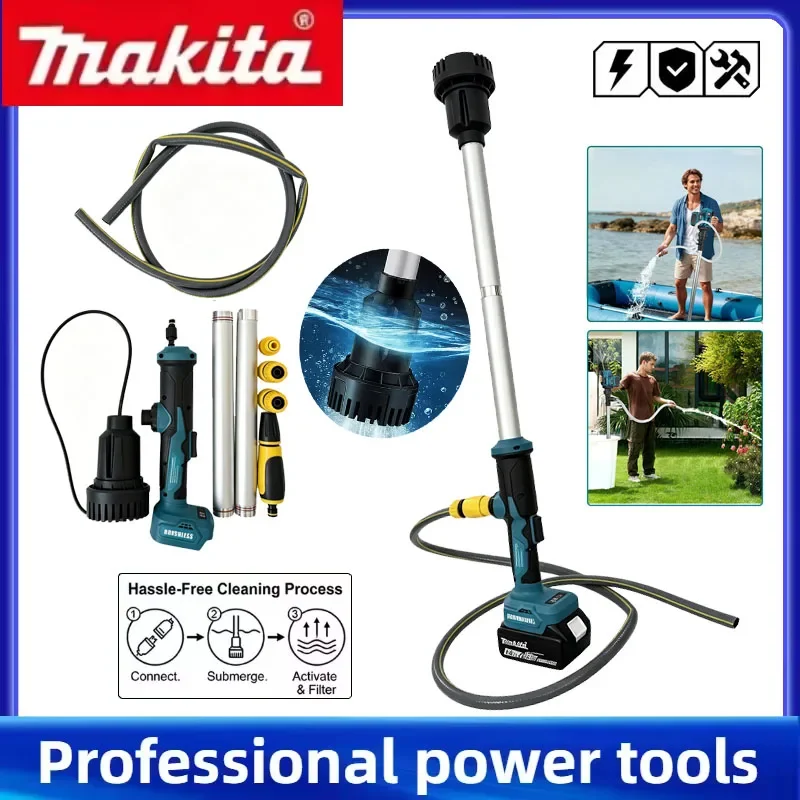 Makita 18V Brushless Cordless Stick Water Transfer Pump Portable Electric Utility Pump Compatible with Makita 18V Battery
Makita 18V Brushless Cordless Stick Water Transfer Pump Portable Electric Utility Pump Compatible with Makita 18V Battery