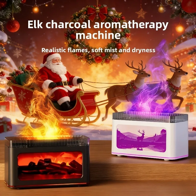 Simulated Fireplace Flame Aroma Diffuser with 7 Color Lights, Perfect Mini Air Humidifier for Christmas, New Year
Simulated Fireplace Flame Aroma Diffuser with 7 Color Lights, Perfect Mini Air Humidifier for Christmas, New Year