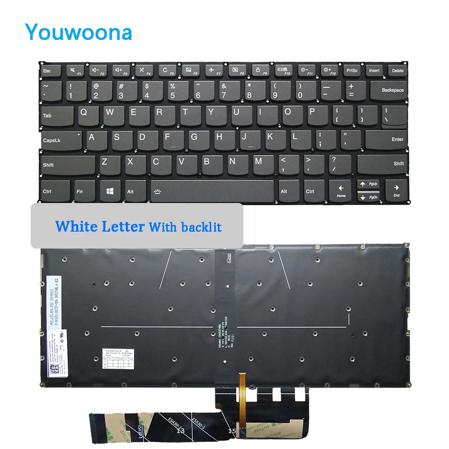 New ORIGINAL Laptop Keyboard For LENOVO YOGA 730-13IKB 730-13IWL 730-15IKB 730-15IWL 530-14ARR 530-14IKB
New ORIGINAL Laptop Keyboard For LENOVO YOGA 730-13IKB 730-13IWL 730-15IKB 730-15IWL 530-14ARR 530-14IKB