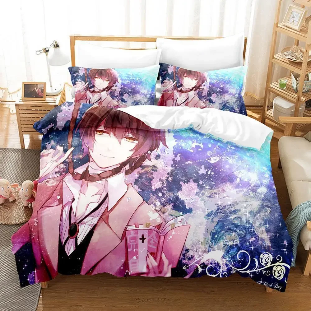 Модный комплект постельного белья Bungo Stray Dogs S4 с героями мультфильмов, аниме, комплект из трех предметов для взрослых и детей, комплекты пододеяльников для спальни, 3D принт, каваи, аниме
Модный комплект постельного белья Bungo Stray Dogs S4 с героями мультфильмов, аниме, комплект из трех предметов для взрослых и детей, комплекты пододеяльников для спальни, 3D принт, каваи, аниме