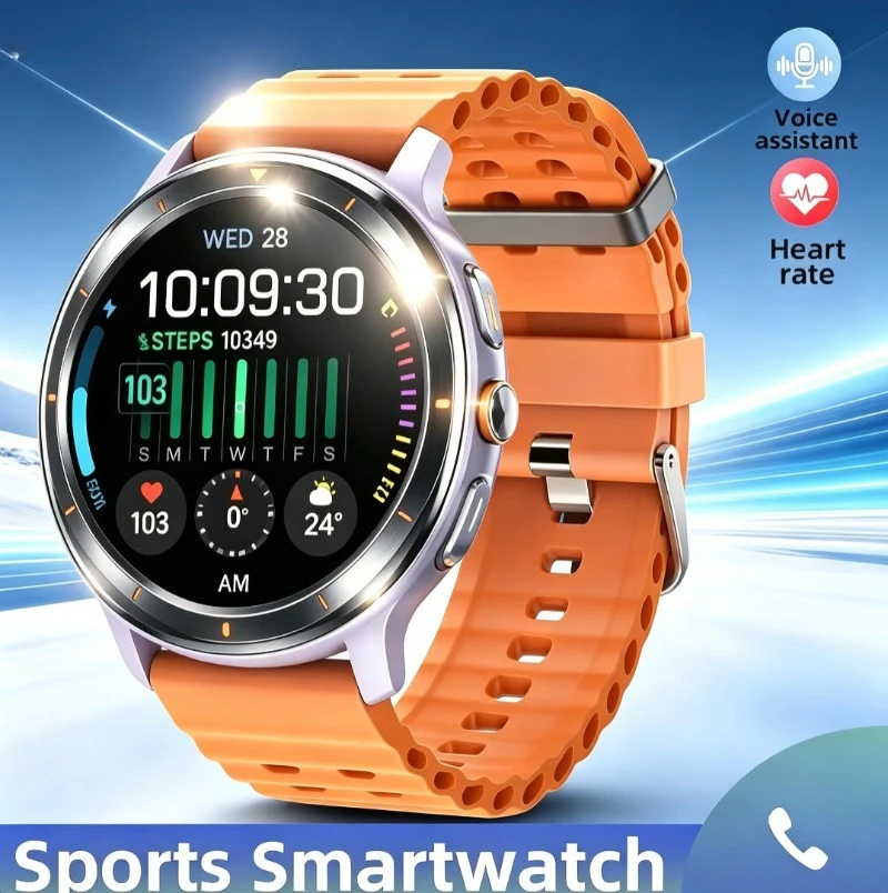 W7 Men's Outdoor Smart Watch, Offline GPS, NFC Payment, Heart Rate Monitor, Bluetooth Calling & AI Dialogue
W7 Men's Outdoor Smart Watch, Offline GPS, NFC Payment, Heart Rate Monitor, Bluetooth Calling & AI Dialogue