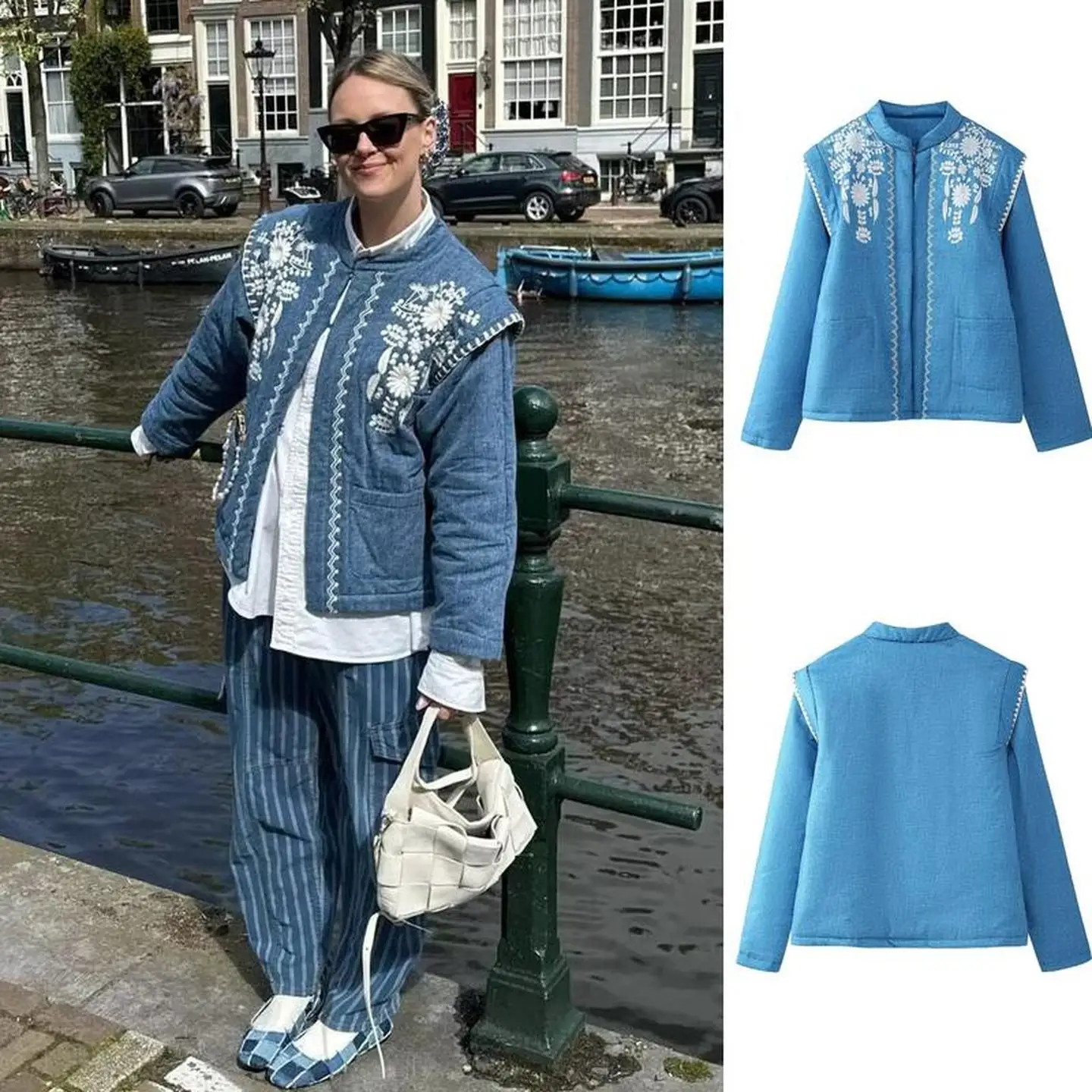 Early Autumn Long Sve Cotton Jaet with Decorative Closure Patch ket And Print Design Straight Cut Commute Sle Women...
Early Autumn Long Sve Cotton Jaet with Decorative Closure Patch ket And Print Design Straight Cut Commute Sle Women...