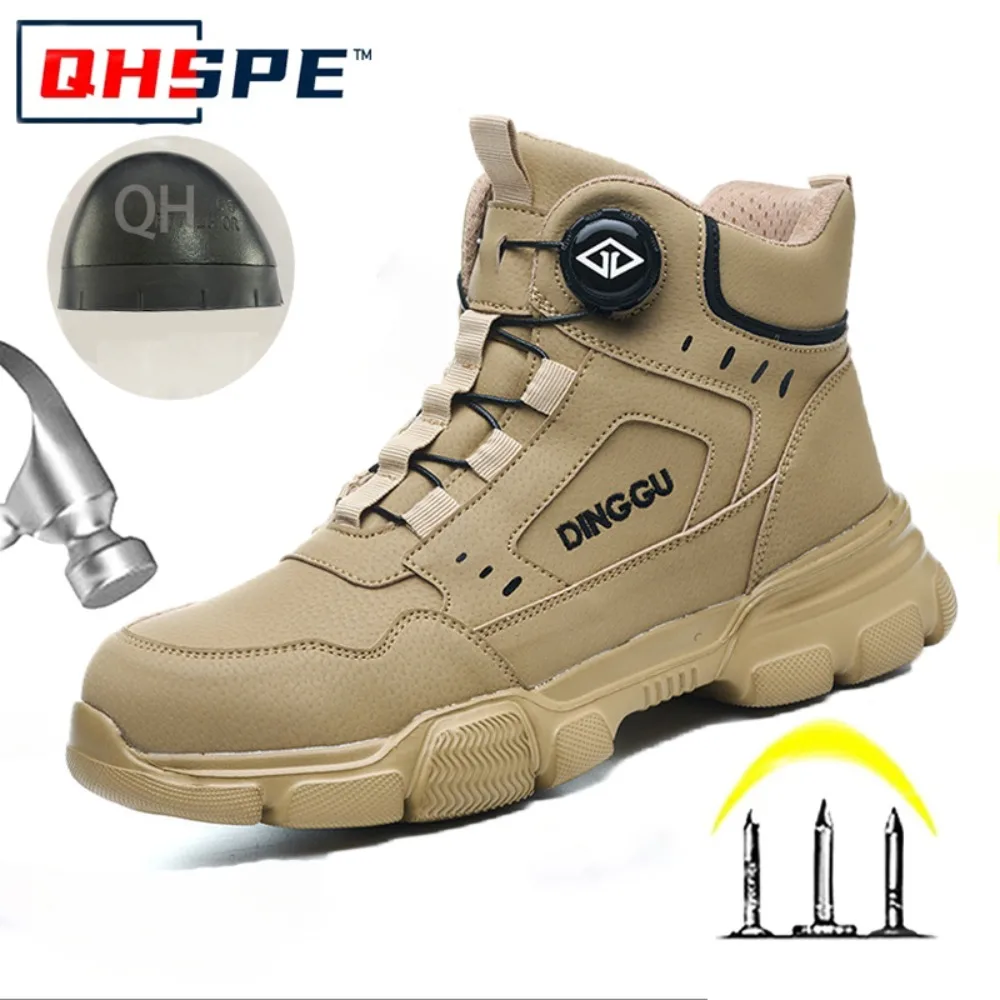 Labor Durable Protection Shoes Men's Anti Smashing Anti Piercing Lightweight Safety Shoes Steel Toe Caps Summer Work Shoes
Labor Durable Protection Shoes Men's Anti Smashing Anti Piercing Lightweight Safety Shoes Steel Toe Caps Summer Work Shoes