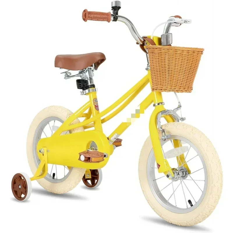 YY2JOYSTAR Girls Bike 12" 14" 16" Kids Bike Training Wheels,20 Inch Kid's Bicycle with Kickstand,Retro Style Kids Bikes
YY2JOYSTAR Girls Bike 12" 14" 16" Kids Bike Training Wheels,20 Inch Kid's Bicycle with Kickstand,Retro Style Kids Bikes
