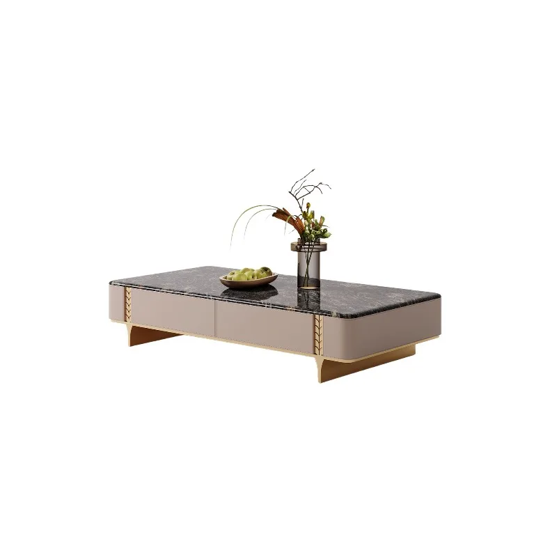 Minimalist style natural luxury stone rectangular coffee table marble light high end villa large flat floor
Minimalist style natural luxury stone rectangular coffee table marble light high end villa large flat floor