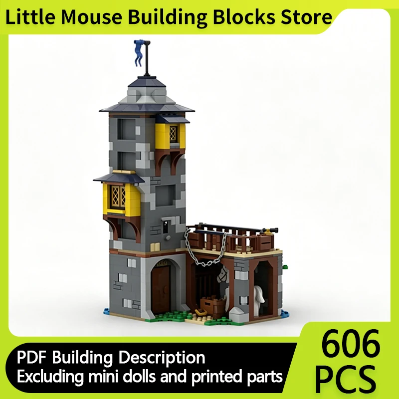 Medieval Castle Model MOC Building Bricks Castle Prison Building Modular Technology Gifts Holiday Assemble Children Toys Suit
Medieval Castle Model MOC Building Bricks Castle Prison Building Modular Technology Gifts Holiday Assemble Children Toys Suit