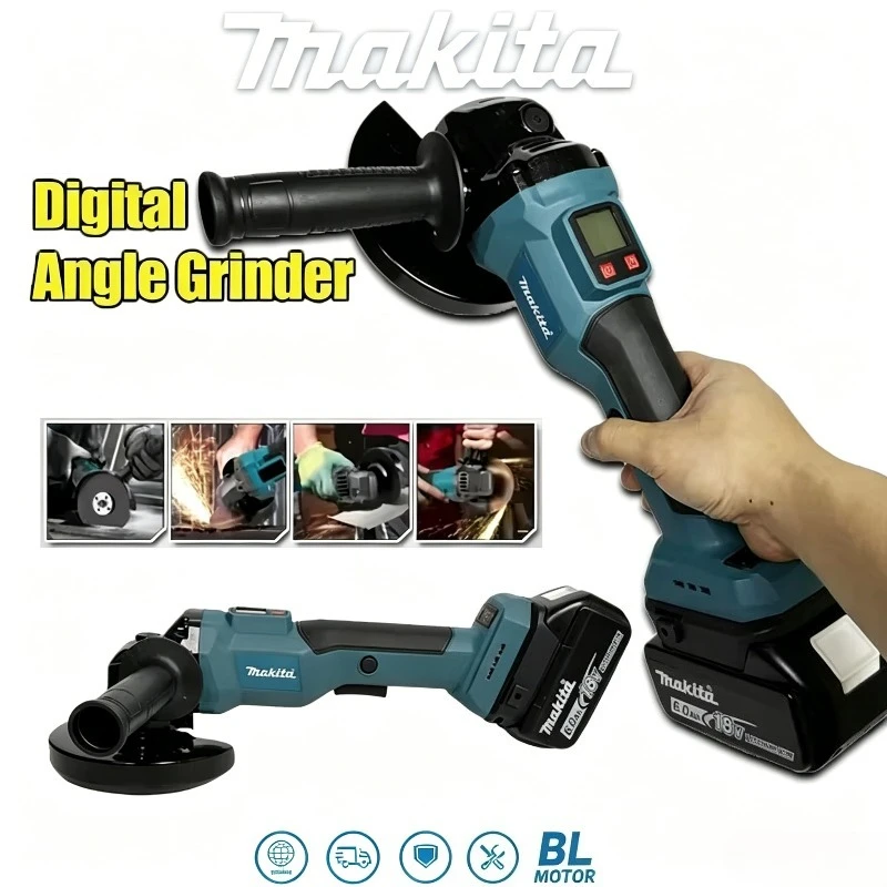 Makita Cordless Digital Display Brushless Angle Grinder Multifunctional Electric Polishing Grinding Tool For 18V Battery
Makita Cordless Digital Display Brushless Angle Grinder Multifunctional Electric Polishing Grinding Tool For 18V Battery