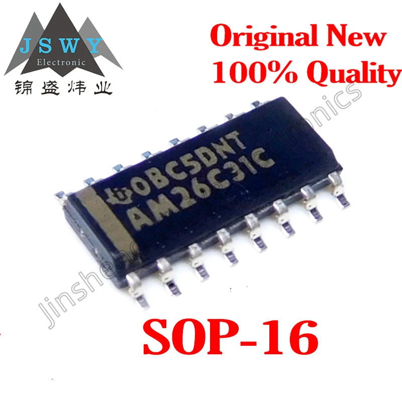 (5/20pcs) AM26C31CDR SOP-16 AM26C31C/Quad Differential Line Driver Chip/New Original Stock Electronics
(5/20pcs) AM26C31CDR SOP-16 AM26C31C/Quad Differential Line Driver Chip/New Original Stock Electronics