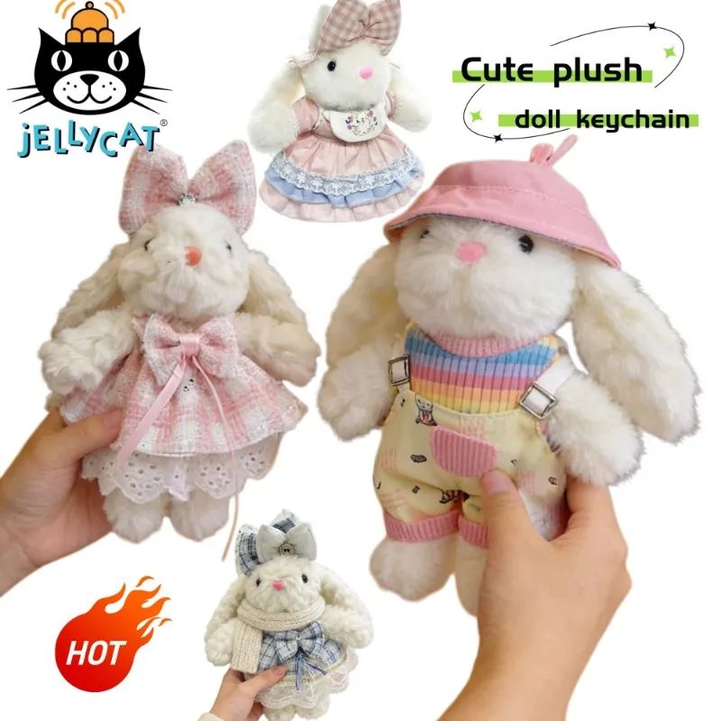 JC Bunny keychain pendant, cute and fashionable cartoon personalized creative plush bag charm, a birthday gift for friends
JC Bunny keychain pendant, cute and fashionable cartoon personalized creative plush bag charm, a birthday gift for friends