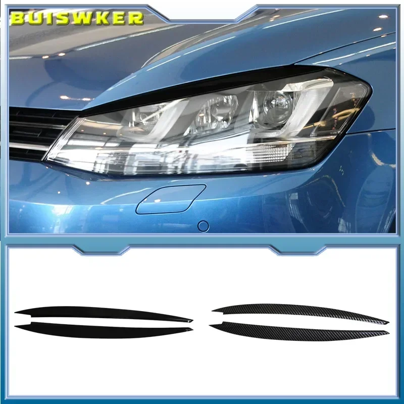2Pcs Car Headlight Head Lamp Eyebrow Headlight Cover Trim Sticker for Volkswagen VW GOLF 7 Golf7 MK7 GTI Accessories
2Pcs Car Headlight Head Lamp Eyebrow Headlight Cover Trim Sticker for Volkswagen VW GOLF 7 Golf7 MK7 GTI Accessories