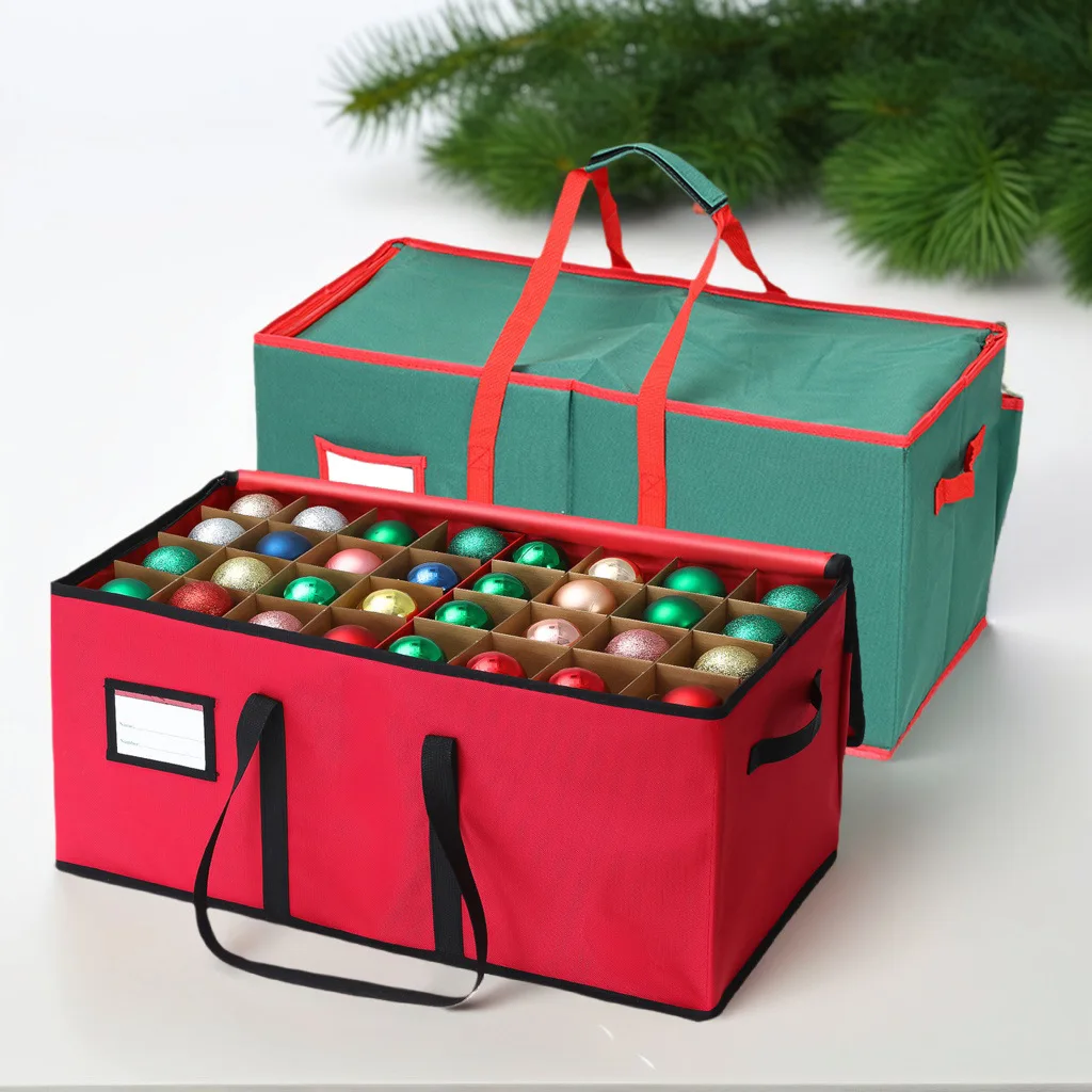 Christmas Decoration Organizer Ornament Holder Village Storage Chest Box, Tree Keepers Ornament Ball Storage,Santas Bags Storage
Christmas Decoration Organizer Ornament Holder Village Storage Chest Box, Tree Keepers Ornament Ball Storage,Santas Bags Storage