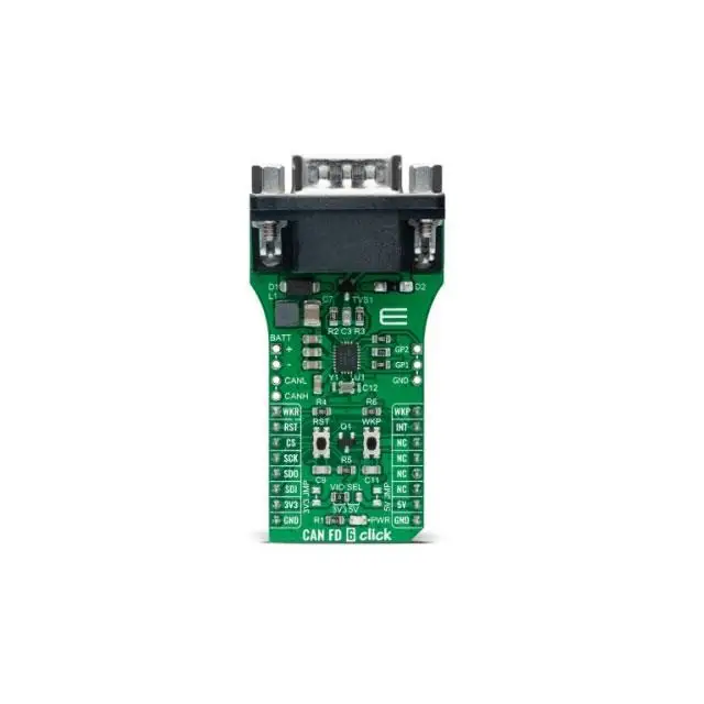 New MIKROE-4572 CAN FD 6 CLICK
New MIKROE-4572 CAN FD 6 CLICK
